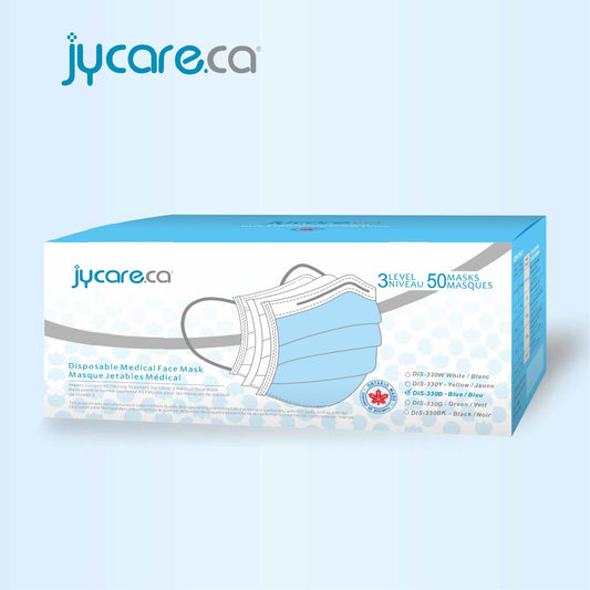 JY Care Level 3 Medical Face Mask (50 Masks/pack), Multi Colors